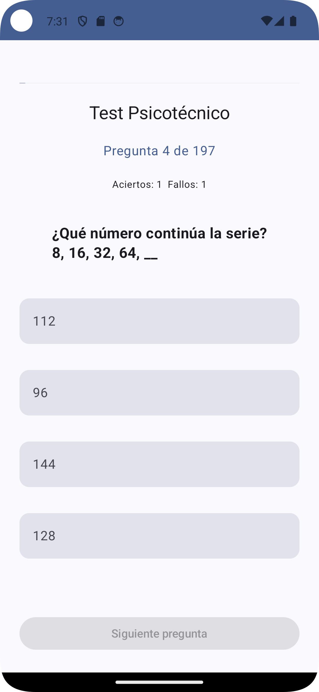 Tests Psicotécnicos