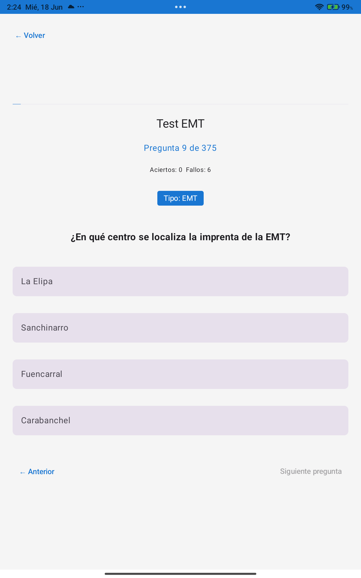 Test EMT